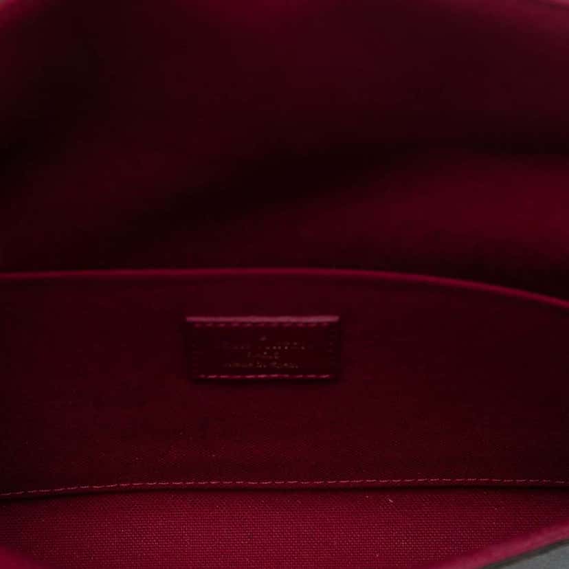 Louis Vuitton Monogram Pochette Felicie Brown Very good condition - Model View