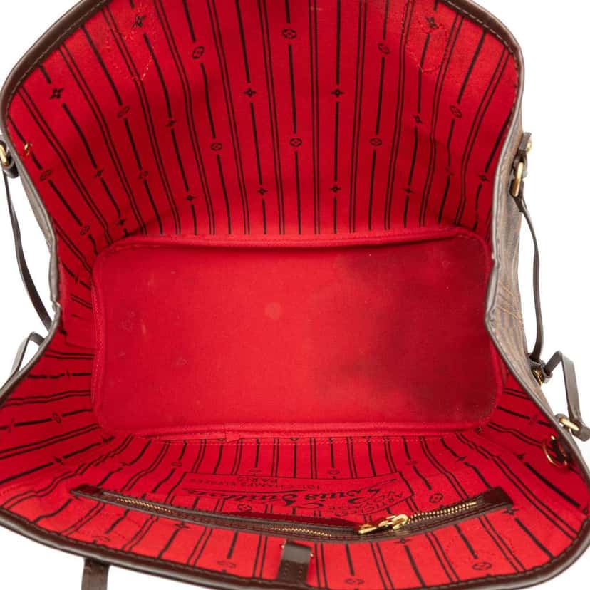 Louis Vuitton Damier Ebene Neverfull MM Brown Very good condition - Model View