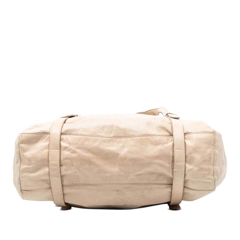 Prada Nappa New Look Tote Brown Leather Very good condition - Inside View