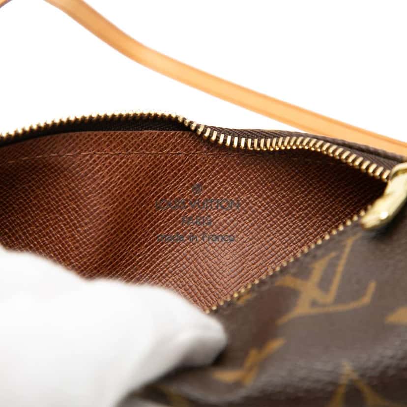 Louis Vuitton Monogram Papillon Pochette Brown Very good condition - Box View