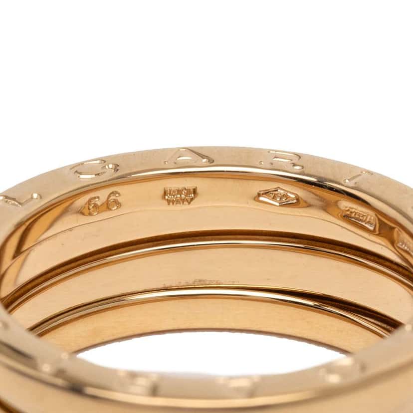 Bvlgari 18K Yellow Gold B.Zero1 Three Band Ring Gold Gold Good condition - Box View