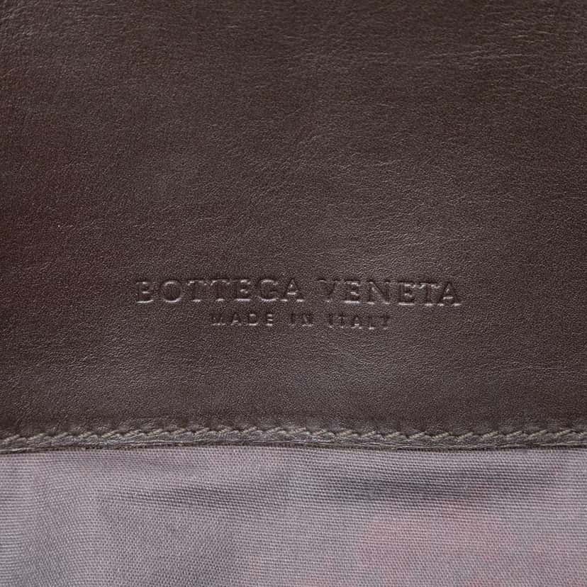Bottega Veneta Nappa Intrecciato Briefcase Brown Leather Very good condition - Box View