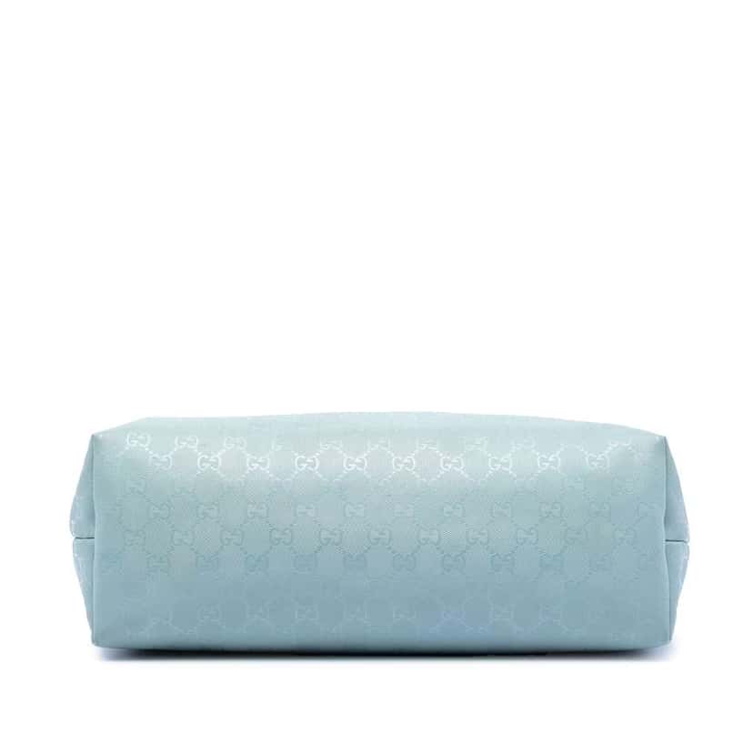 Gucci Medium GG Imprime Tote Blue Canvas Very good condition - Inside View