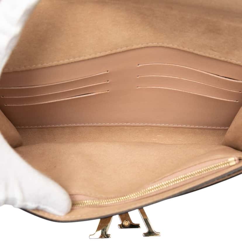 Louis Vuitton Louise Chain GM Brown Leather Very good condition - Model View