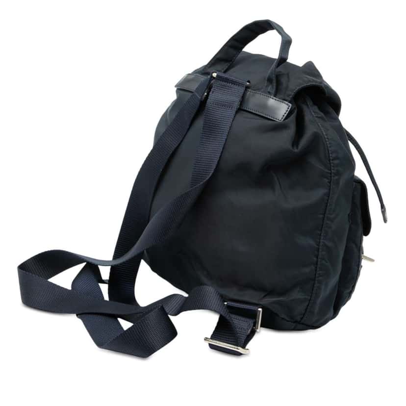 Prada Tessuto Backpack Blue Good condition - Back View