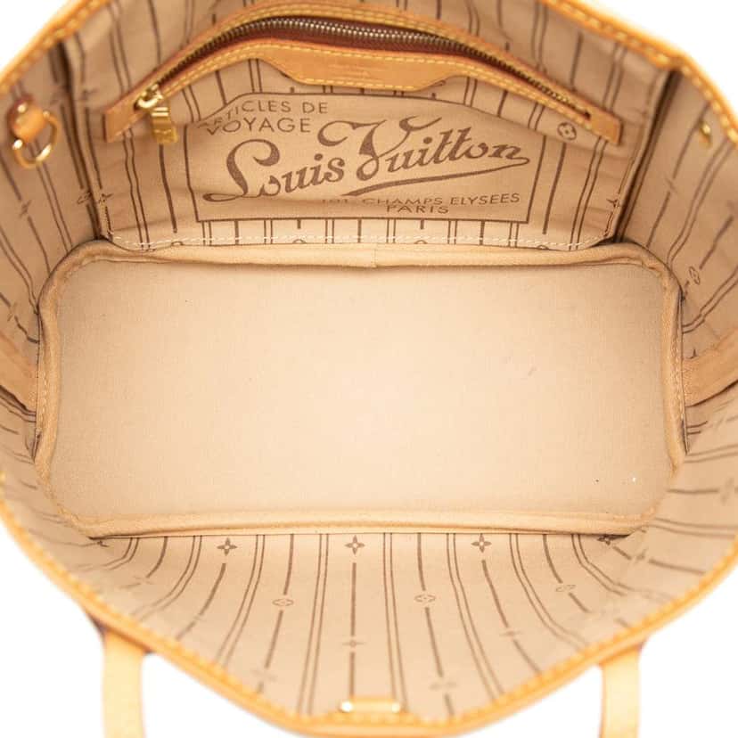 Louis Vuitton Monogram Neverfull PM Brown Very good condition - Model View