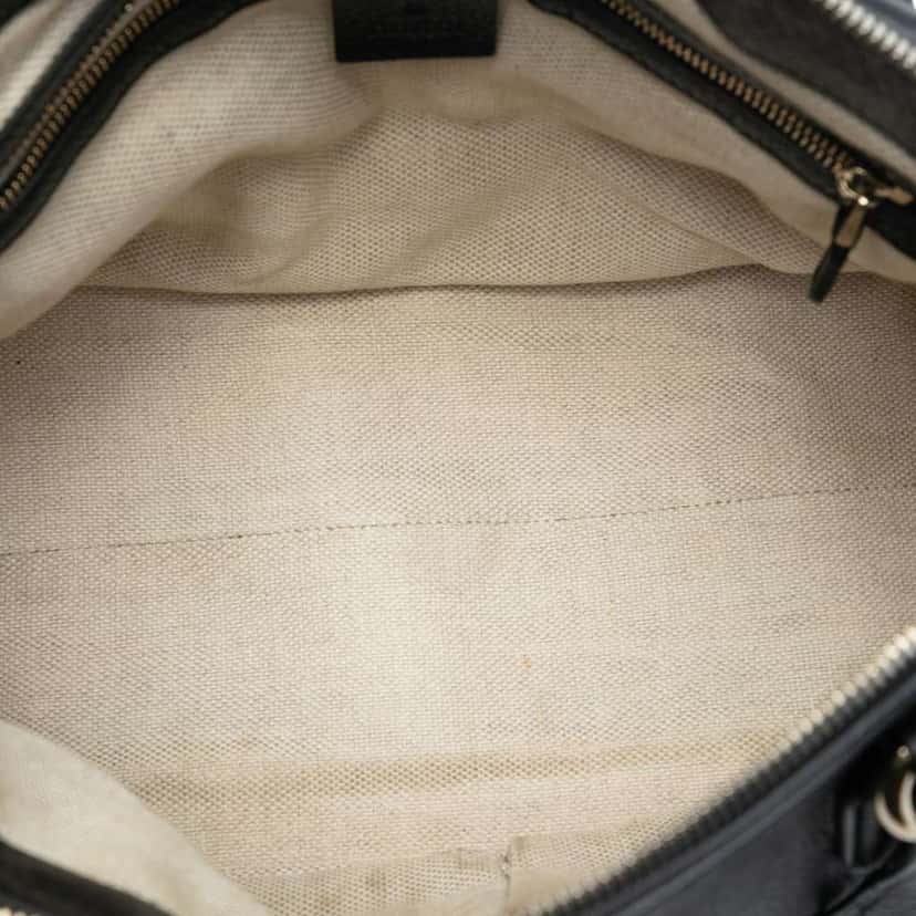 Gucci Small Leather Soho Working Satchel Black Leather Very good condition - Model View