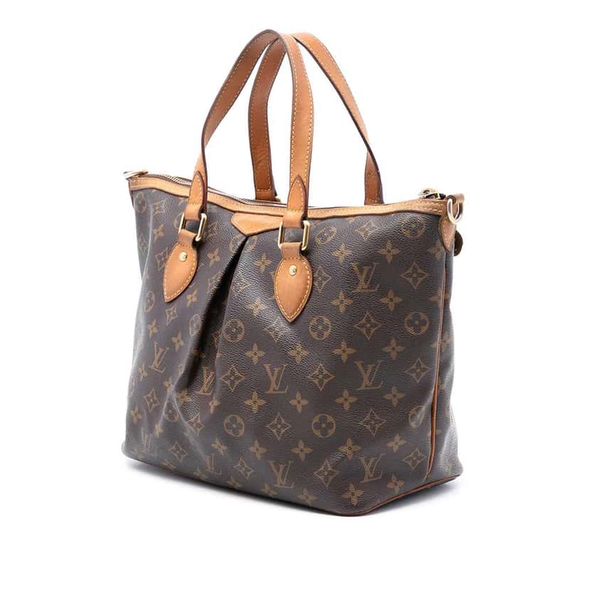 Louis Vuitton Monogram Palermo PM Brown Very good condition - Back View