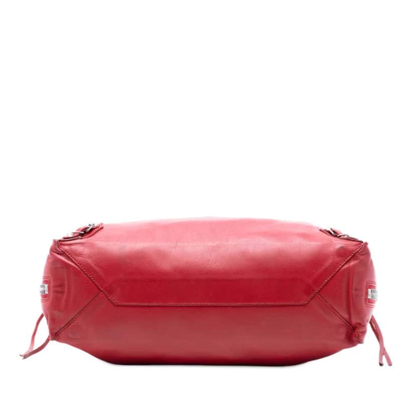 Balenciaga Leather Papier A5 Zip Around Tote Red Leather Good condition - Inside View