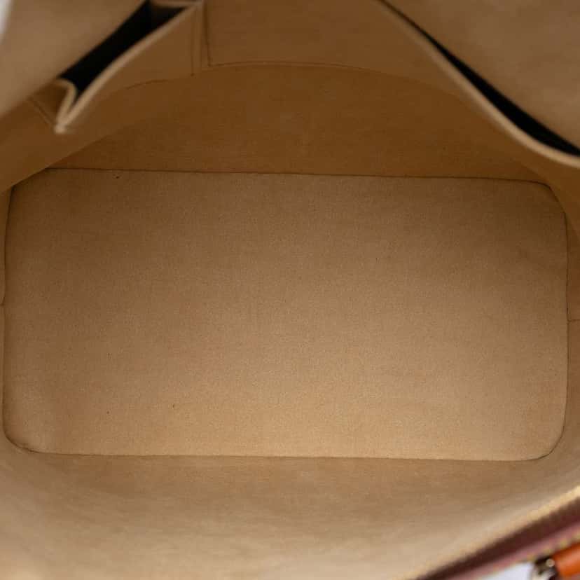 Louis Vuitton Nomade Lockit Vertical Brown Leather Good condition - Model View