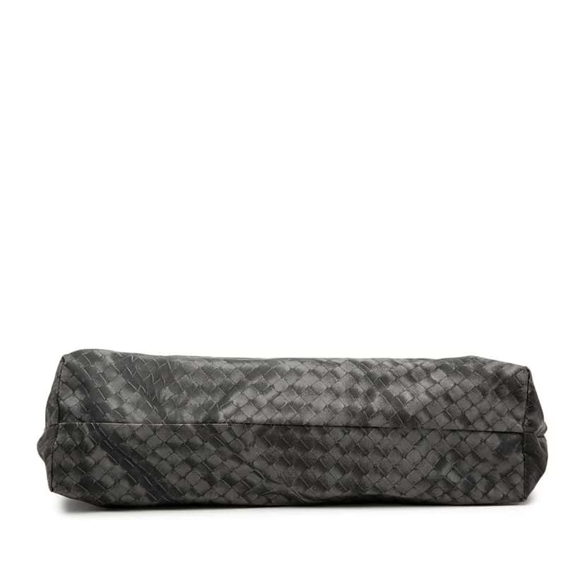 Bottega Veneta Nylon Intrecciolusion Tote Grey Very good condition - Inside View