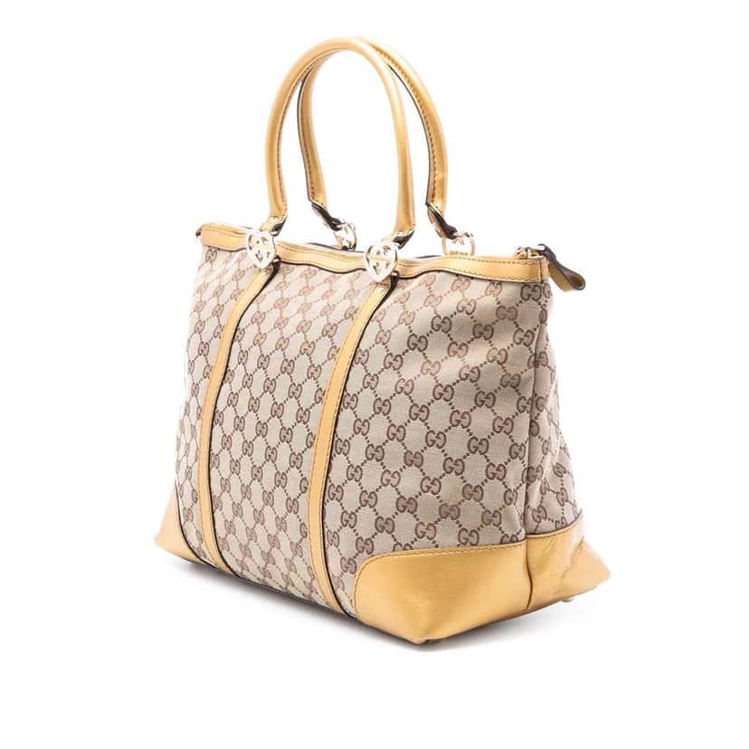 Gucci GG Canvas Lovely Tote Brown Canvas Very good condition - Back View