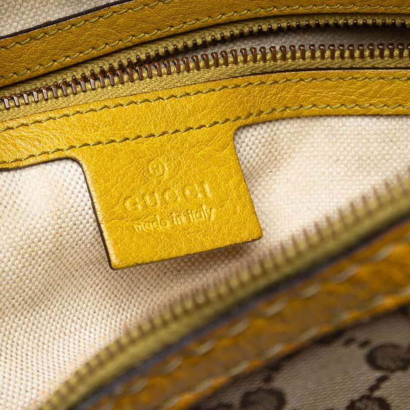 Gucci Medium GG Canvas Running Satchel Brown Canvas Very good condition - Box View