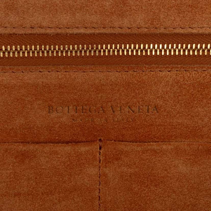 Bottega Veneta Medium Grained Calfskin The Arco Tote Yellow Leather Very good condition - Box View