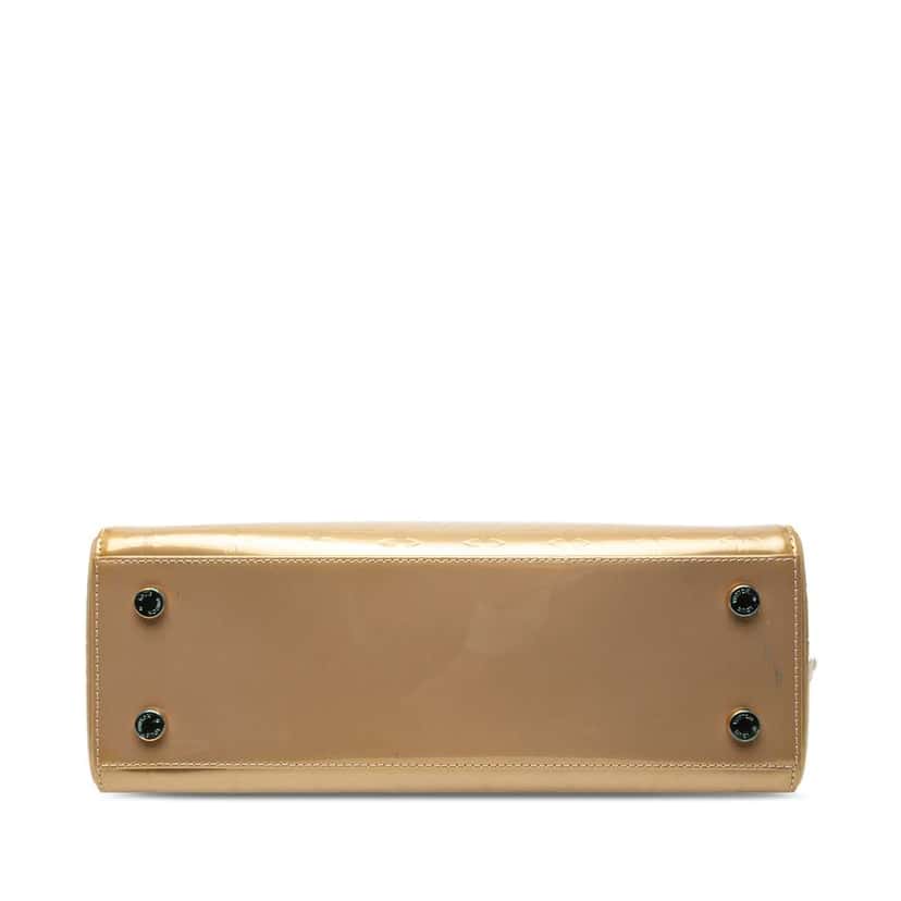 Louis Vuitton Monogram Vernis Brea MM Gold Leather Very good condition - Inside View