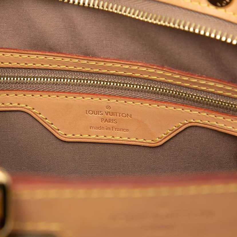 Louis Vuitton Monogram Vernis Brea MM Gold Leather Very good condition - Box View