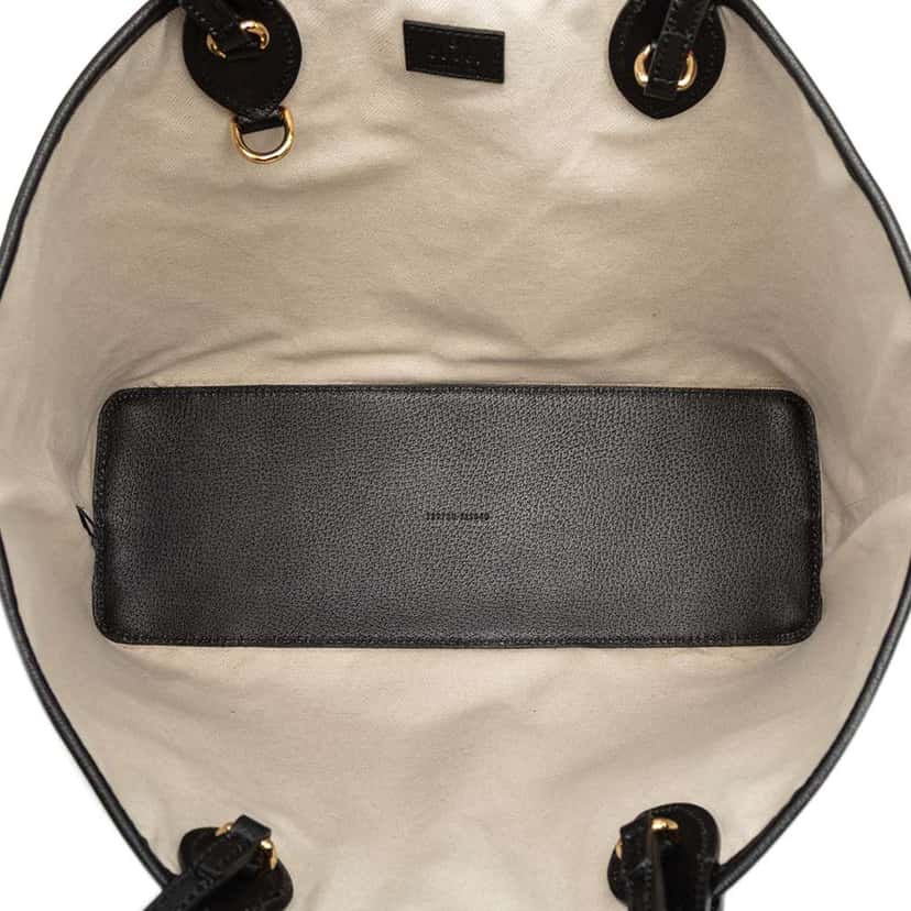 Gucci Medium Leather Ophidia Tote Black Leather Very good condition - Model View