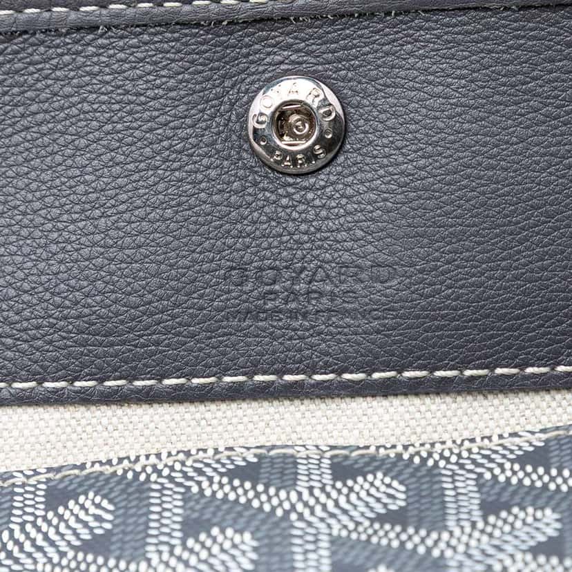 Goyard Goyardine Saint Louis PM Grey Canvas Very good condition - Box View