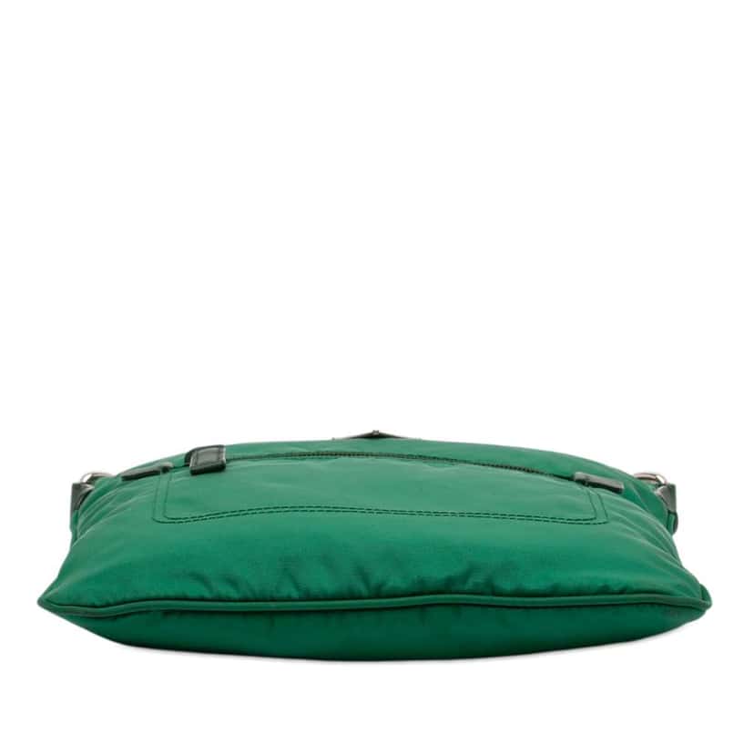 Prada Tessuto Zip Top Crossbody Green Very good condition - Inside View