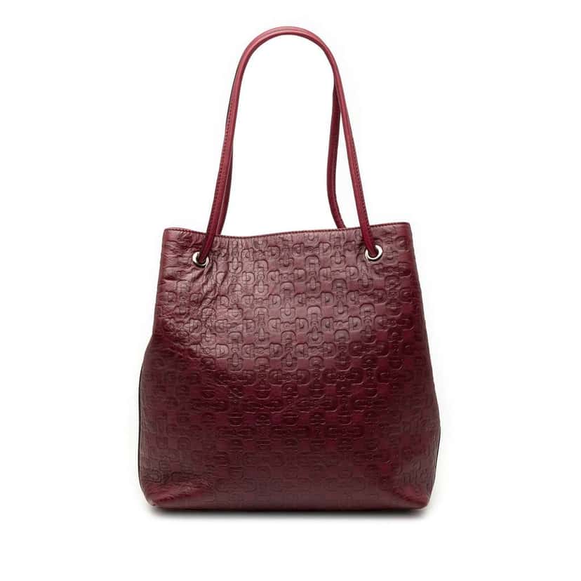 Gucci Horsebit Leather Gifford Tote Red Leather Very good condition - Front View