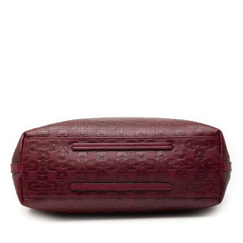 Gucci Horsebit Leather Gifford Tote Red Leather Very good condition - Inside View