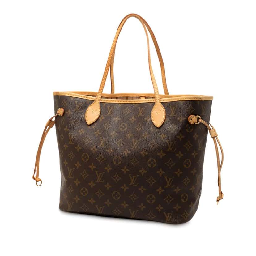 Louis Vuitton Monogram Neverfull MM Brown Very good condition - Back View