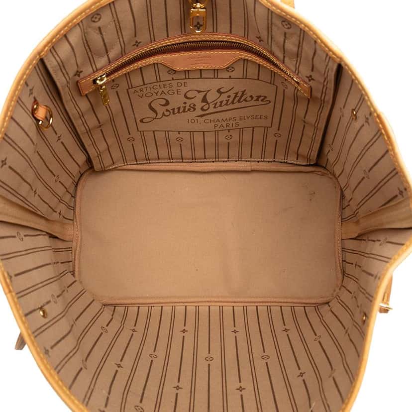 Louis Vuitton Monogram Neverfull MM Brown Very good condition - Model View