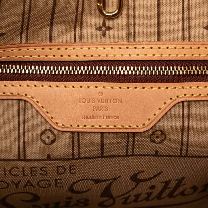 Louis Vuitton Monogram Neverfull MM Brown Very good condition - Box View