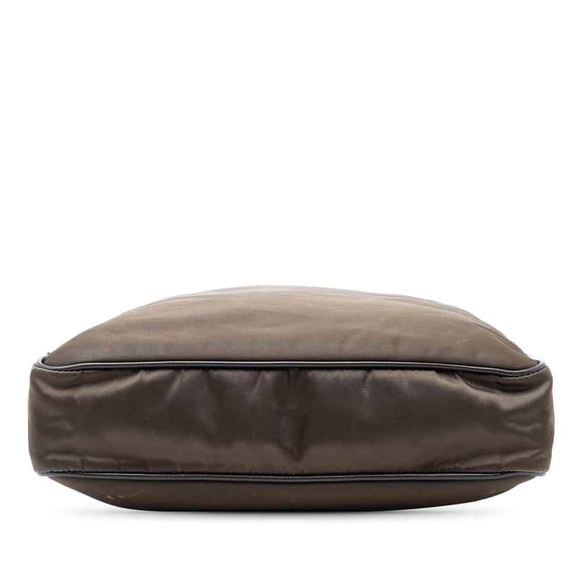 Prada Tessuto Zip Top Crossbody Brown Very good condition - Inside View