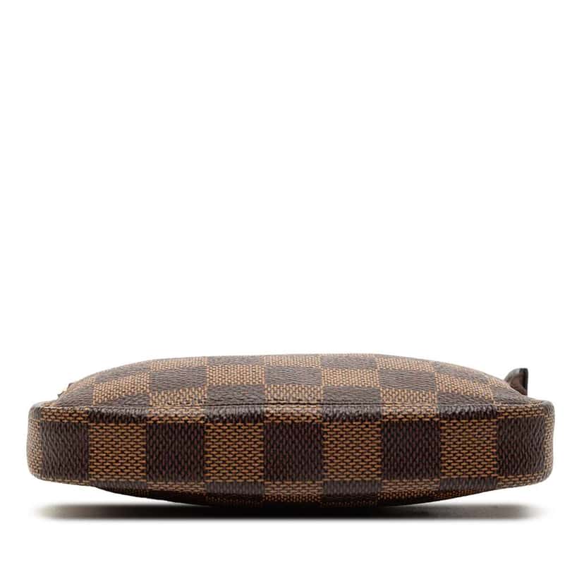 Louis Vuitton Damier Ebene Mini Pochette Accessoires Brown Very good condition - Inside View