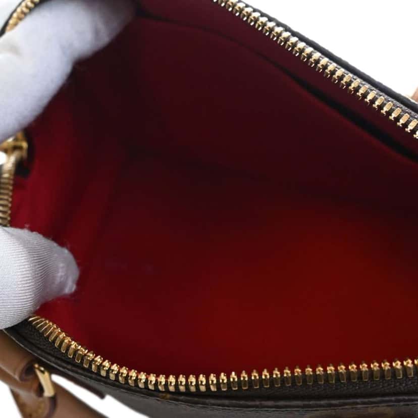 Louis Vuitton Monogram Speedy Bandouliere 20 Brown Good condition - Model View