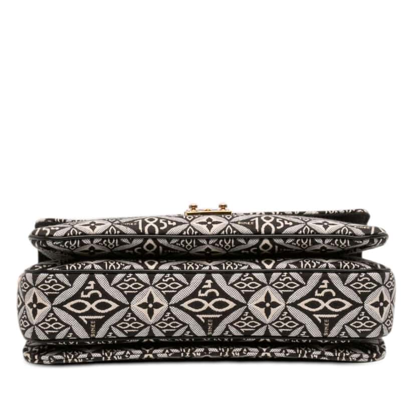 Louis Vuitton Monogram Jacquard Since 1854 Pochette Metis Black Canvas Very good condition - Inside View