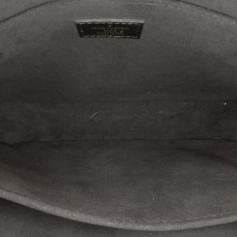 Louis Vuitton Monogram Jacquard Since 1854 Pochette Metis Black Canvas Very good condition - Model View