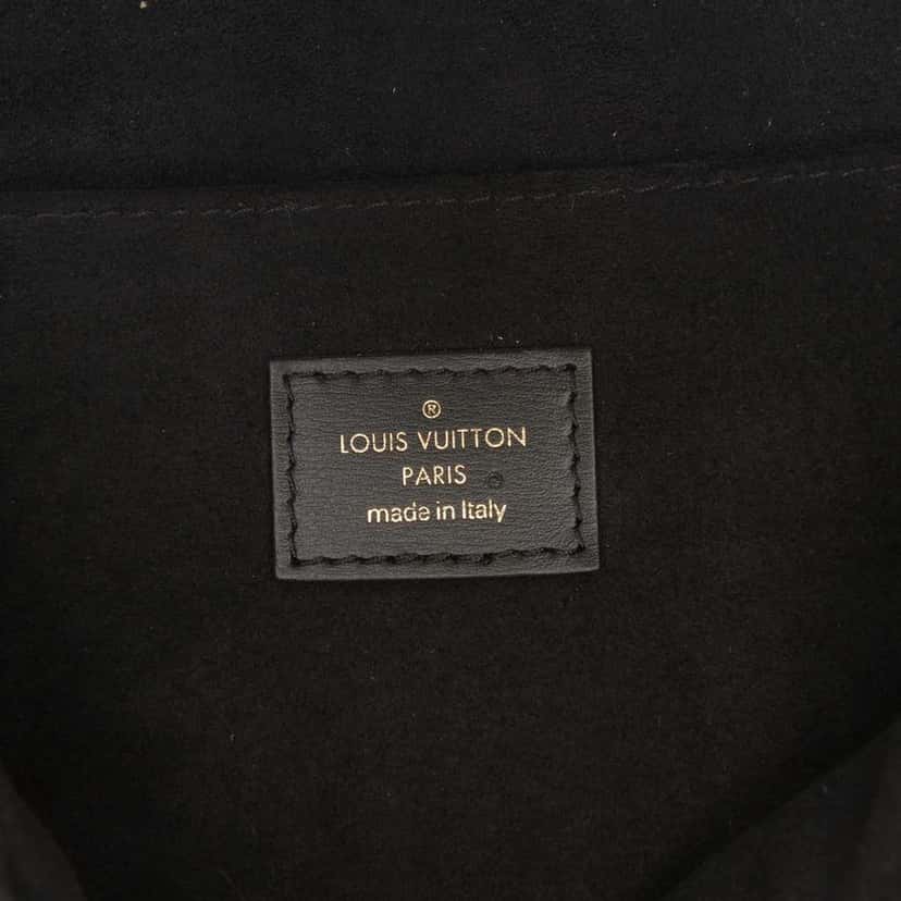 Louis Vuitton Monogram Jacquard Since 1854 Pochette Metis Black Canvas Very good condition - Box View