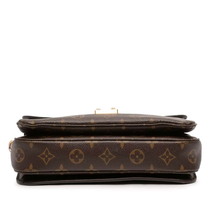 Louis Vuitton Monogram Pochette Metis Brown Very good condition - Inside View