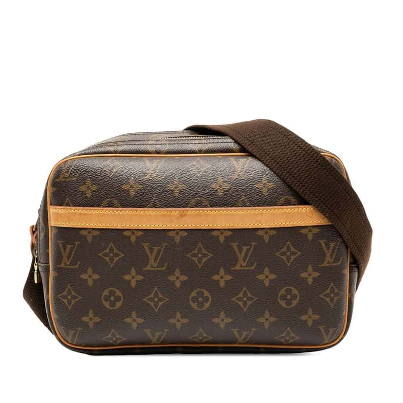 Louis Vuitton Monogram Reporter PM Brown Very good condition - Front View