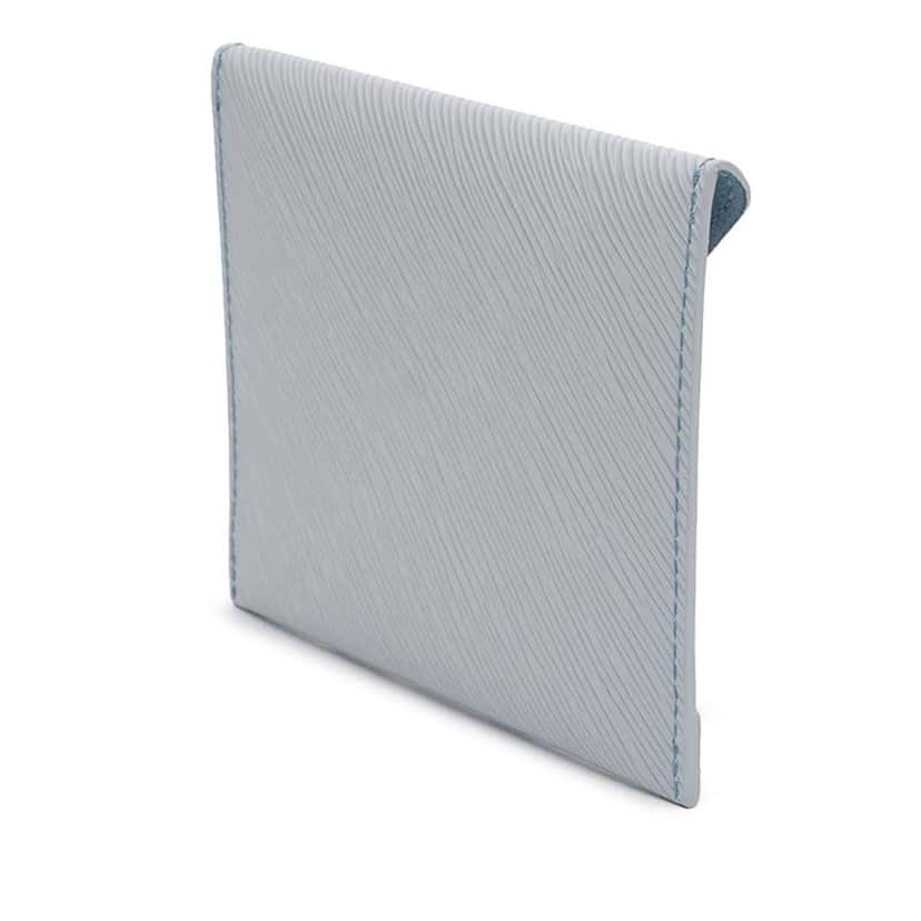 Louis Vuitton Epi Invitation Envelope Clutch Blue Leather Very good condition - Back View