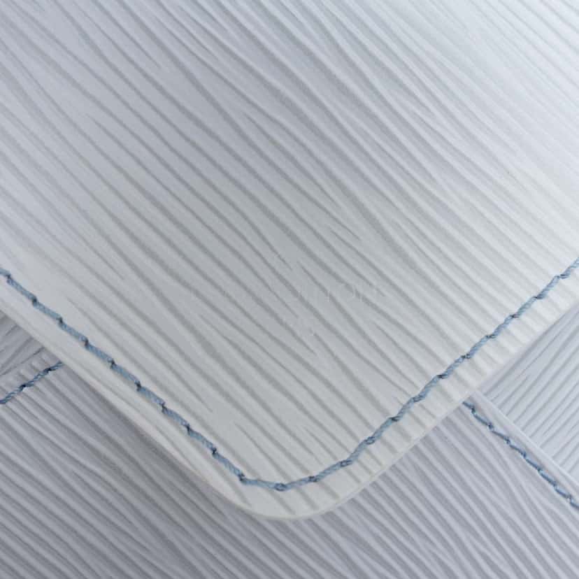 Louis Vuitton Epi Invitation Envelope Clutch Blue Leather Very good condition - Box View