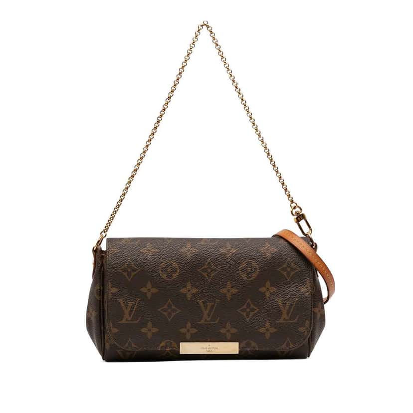 Louis Vuitton Monogram Favorite PM Brown Very good condition - Front View