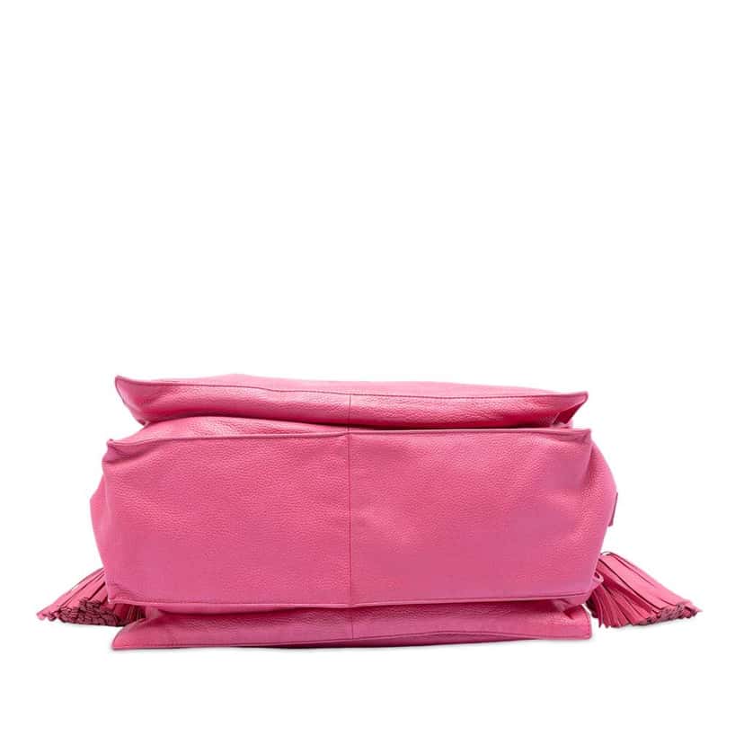 Loewe Nappa Flamenco Tassel Crossbody Pink Leather Very good condition - Inside View