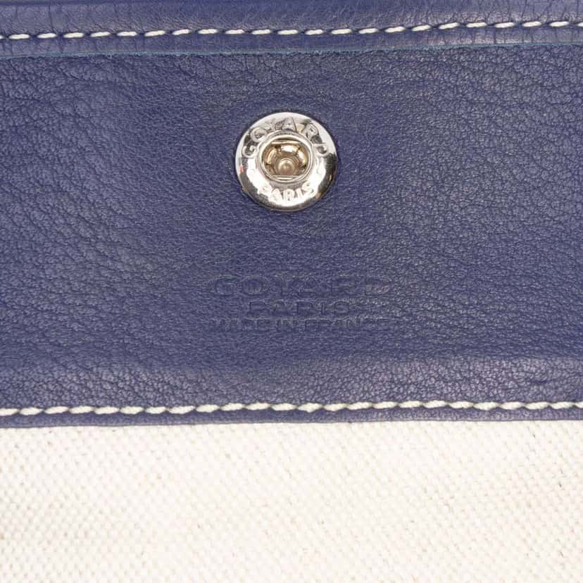 Goyard Goyardine Saint Louis PM Blue Canvas Very good condition - Box View