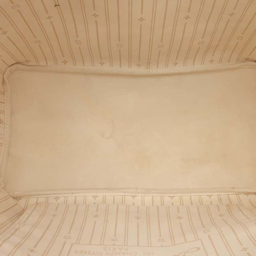 Louis Vuitton Damier Azur Neverfull GM White Very good condition - Model View