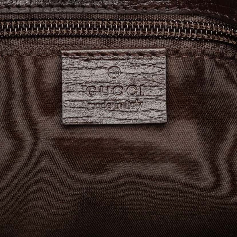 Gucci GG Supreme Tote Brown Canvas Very good condition - Box View