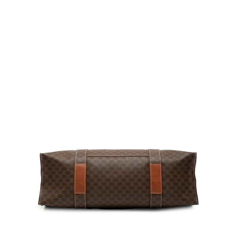 Celine Macadam Coated Canvas Tote Brown Canvas Good condition - Inside View