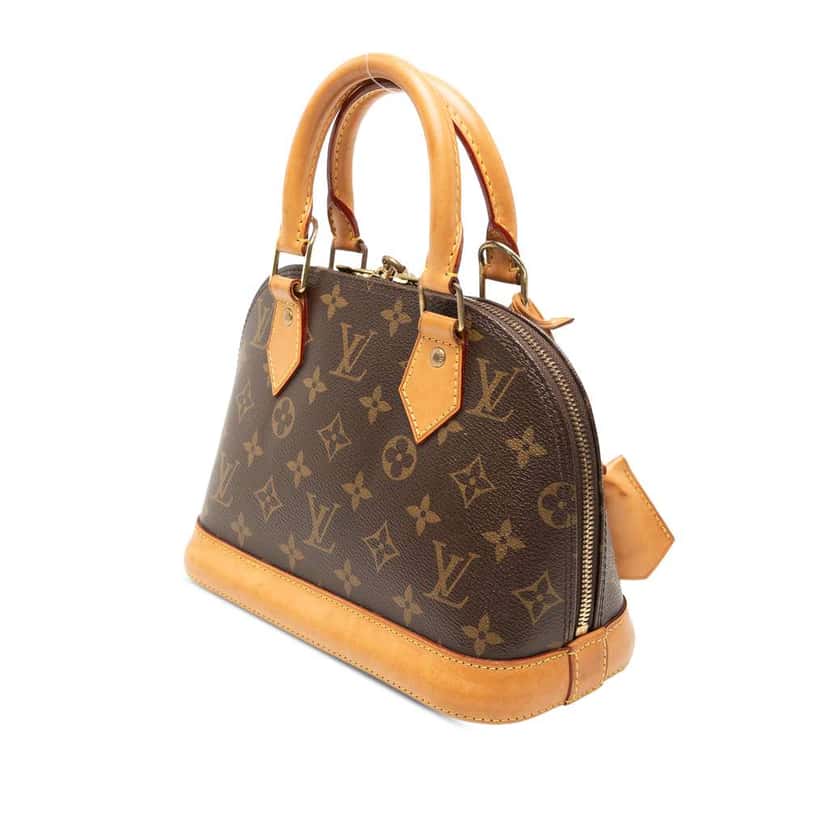Louis Vuitton Monogram Alma BB Brown Very good condition - Back View
