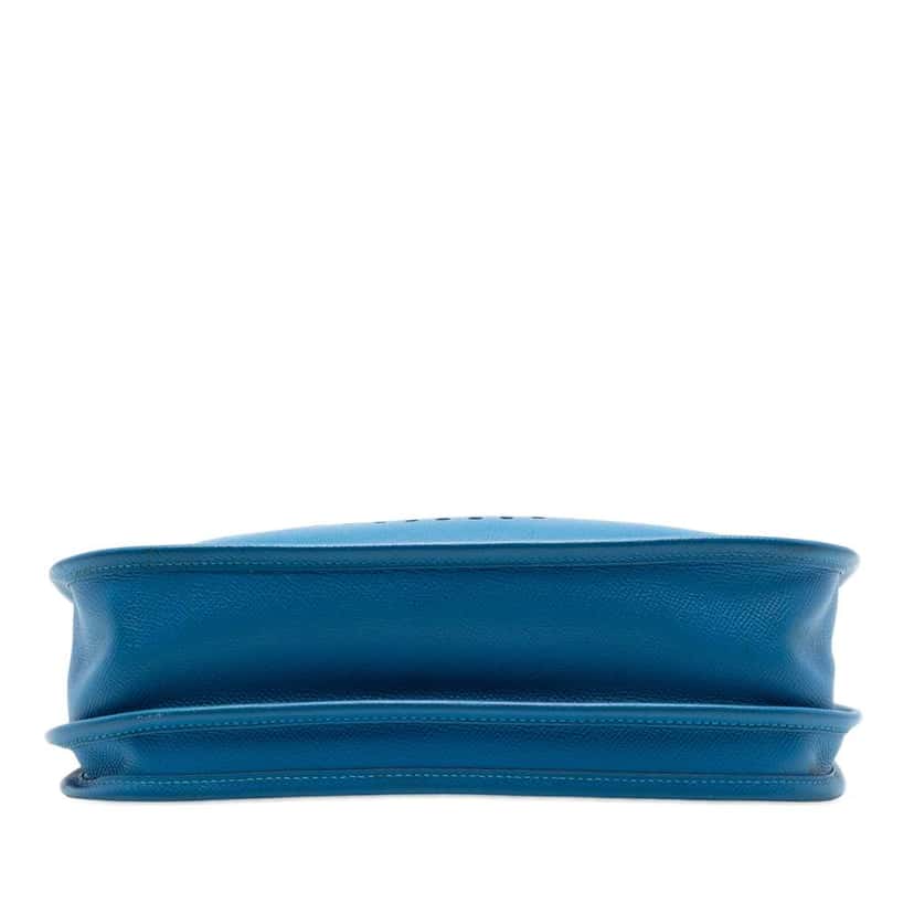 Hermès Epsom Evelyne III 29 Blue Leather Good condition - Inside View
