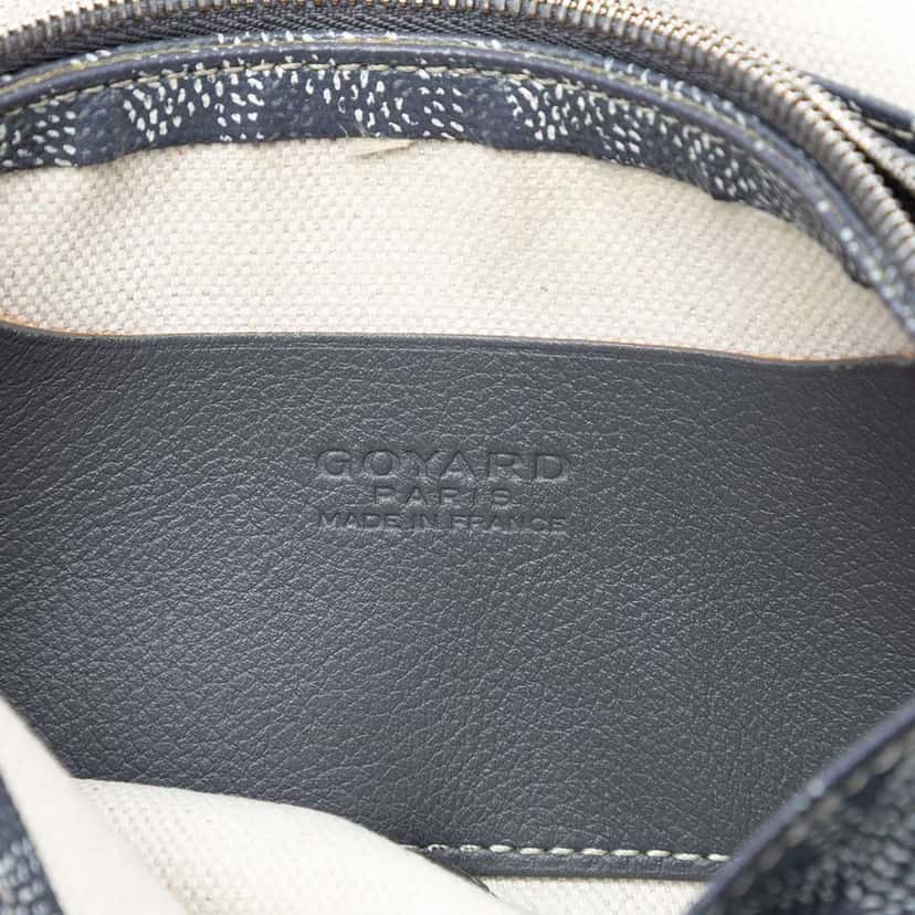 Goyard Goyardine Plumet Pocket Wallet Grey Canvas Very good condition - Box View