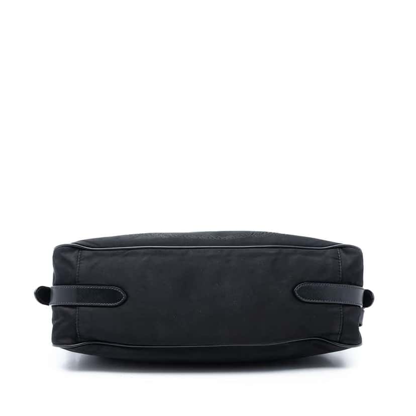 Prada Tessuto Canapa Logo Shoulder Bag Black Very good condition - Inside View