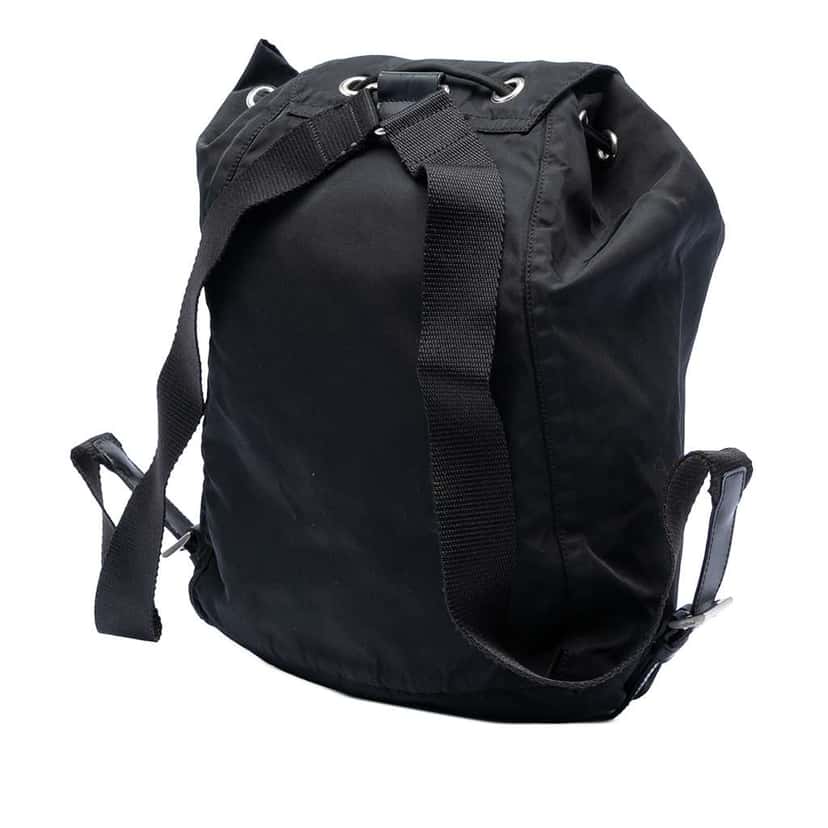 Prada Tessuto Backpack Black Very good condition - Back View