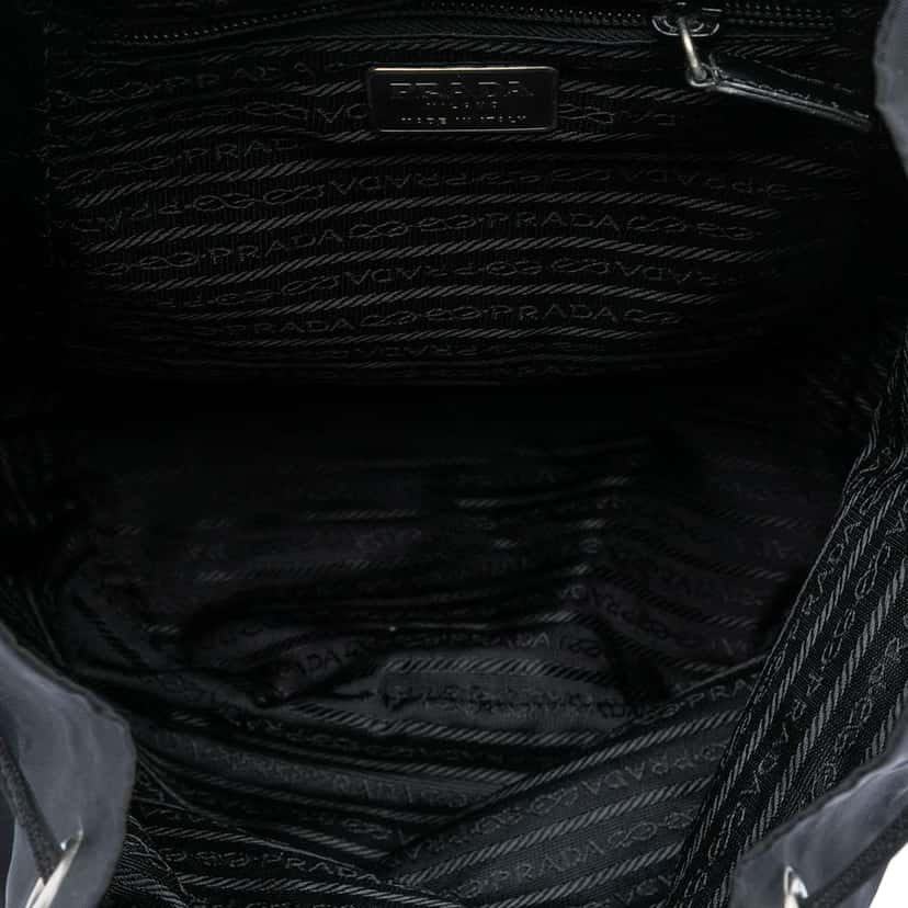 Prada Tessuto Backpack Black Very good condition - Model View